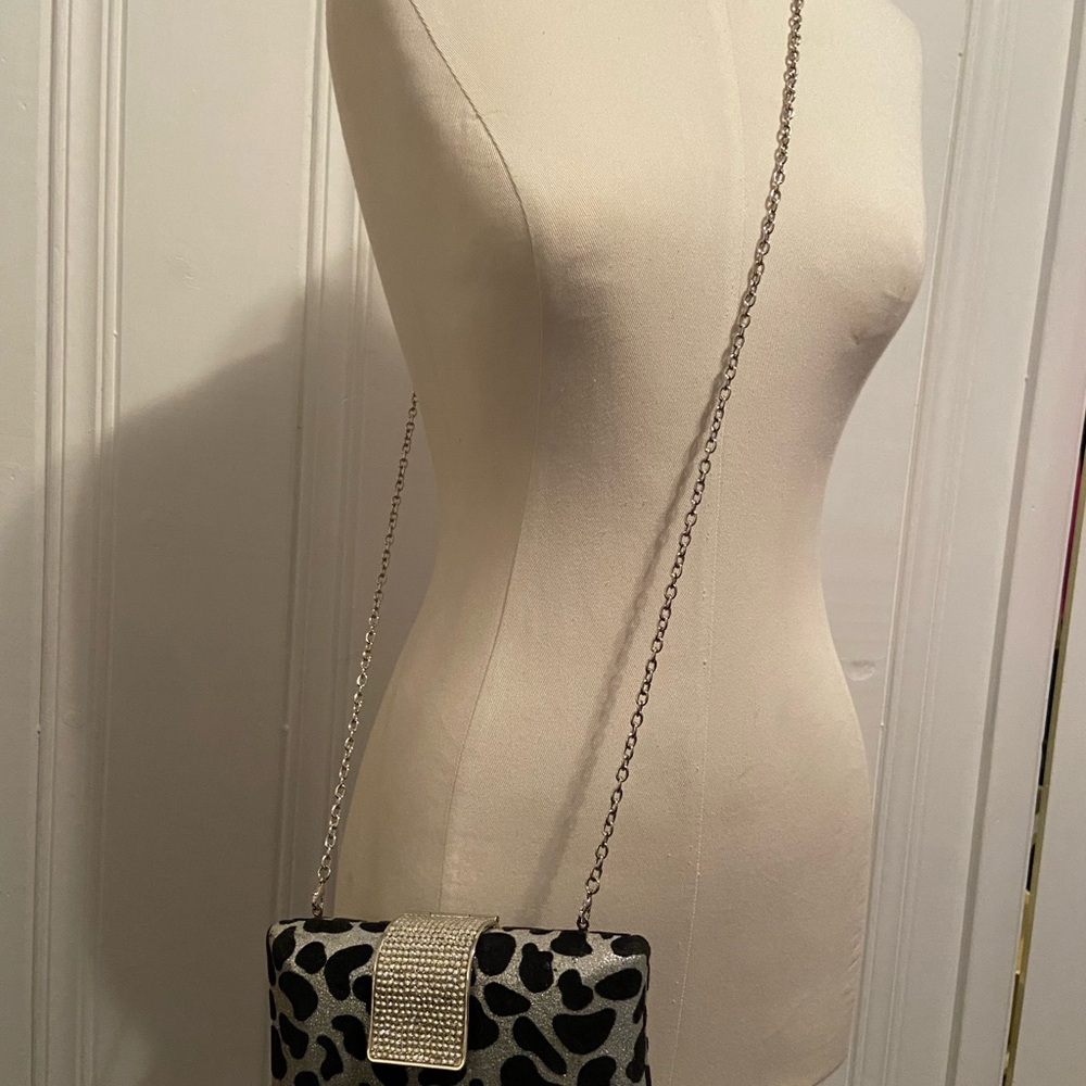 Stylish Black and Silver Women's Bag